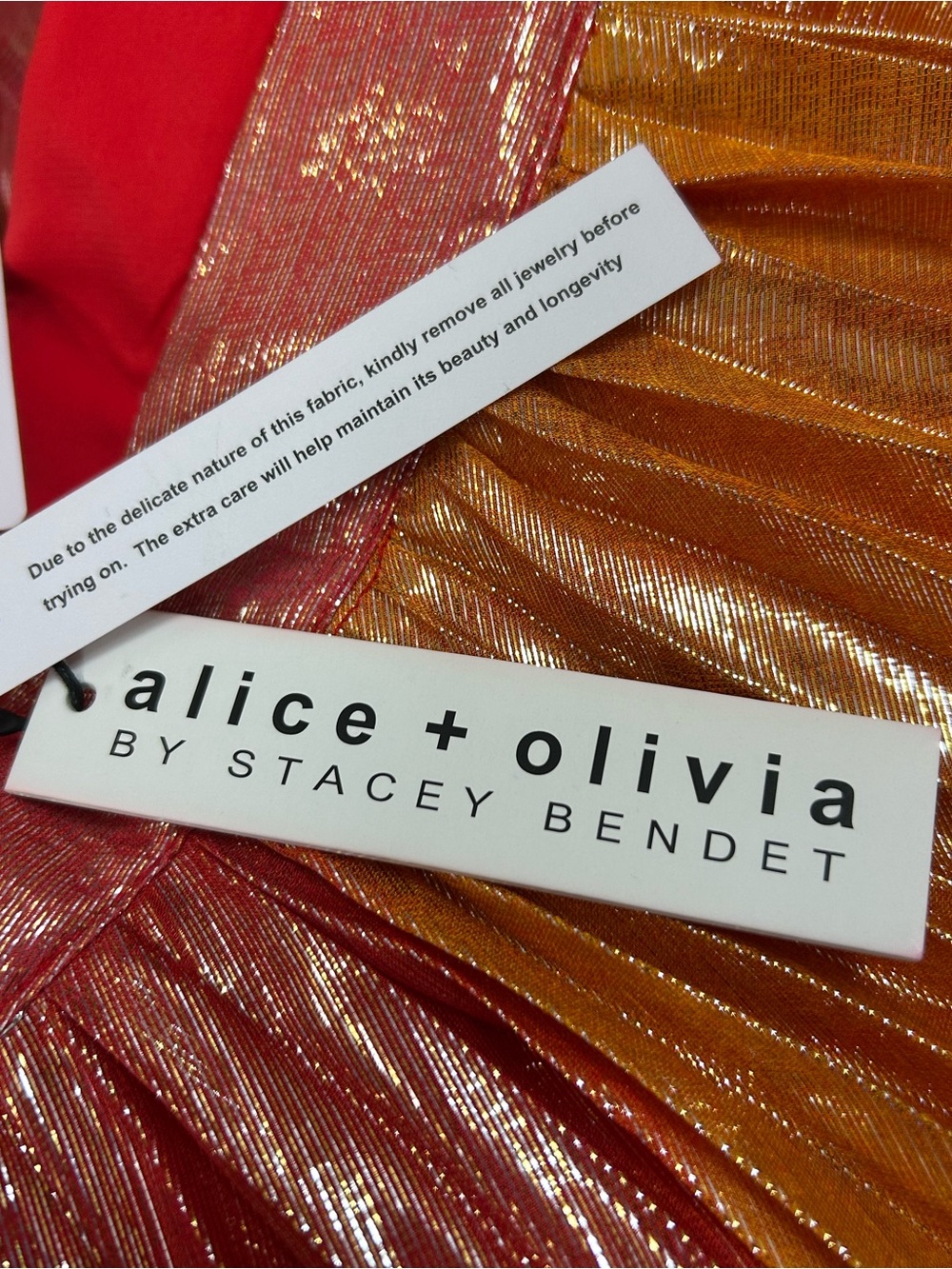 Gorgeous Alice + Olivia Katz Pleaded Maximum Skirt NWT - Picture 8 of 8